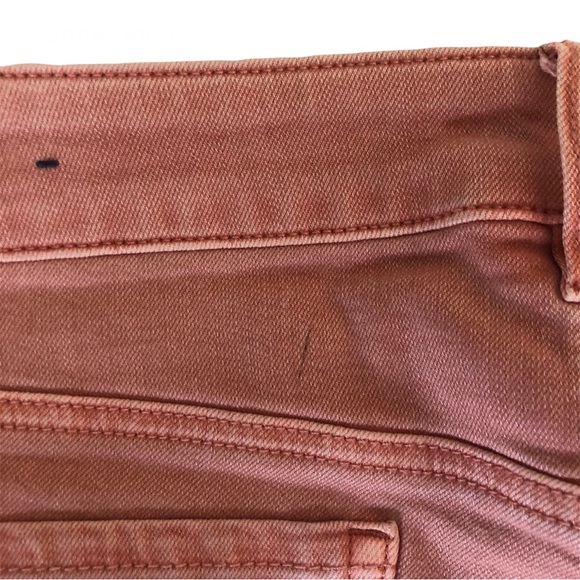 BOGO American Eagle light pink mauve dusty rose denim hi rise shortie shorts - Picture 6 of 8